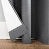Sun Zero Columbia Thermal Insulated 100% Blackout Grommet Curtain Single