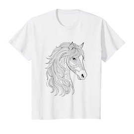 Kids Coloring Kit Stencil Painting Unicorn Birthday Gift for Kids T-Shirt