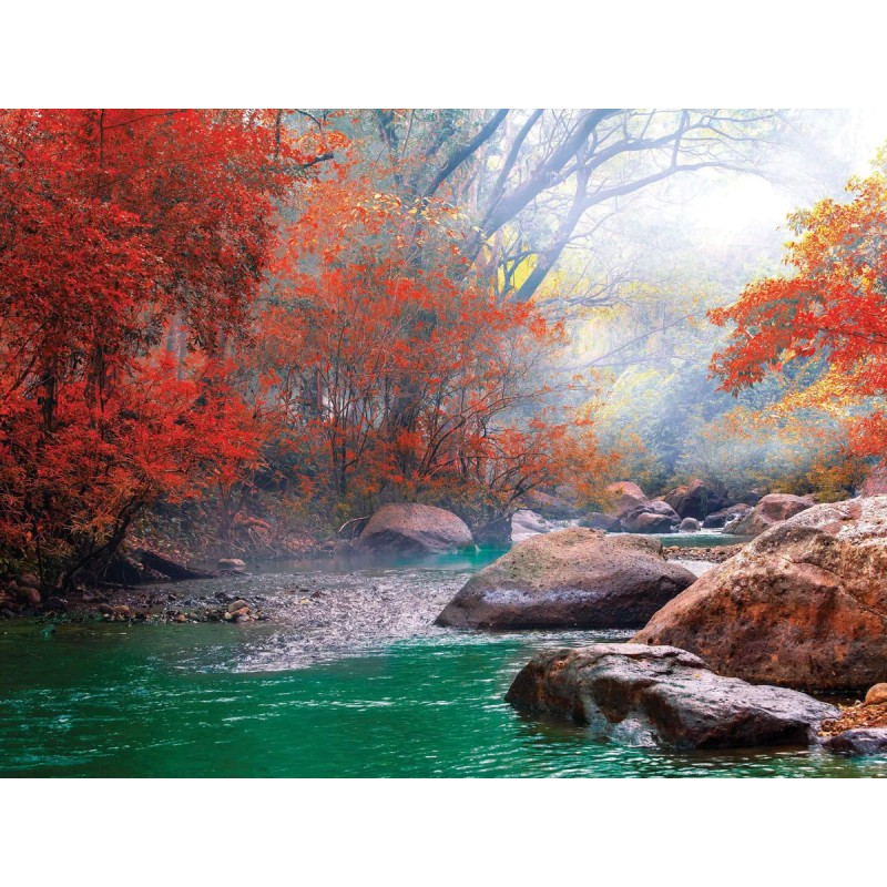 Ki Puzzles Rompecabezas Paisaje Otoño Japones 550 Pz Ki Puzzles