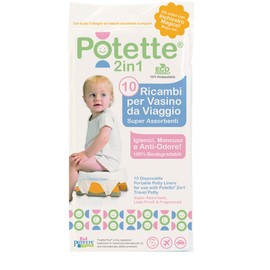 Pottette Plus 2-in-1 Biodegradable Spare Part