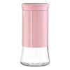 Premier Housewares Homeitem, Glass, steel, Pink, 12x12x24