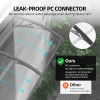 GUANSU-CN 32"x 60" Window Awning Door Canopy Outdoor Polycarbonate Hollow