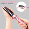 DAN Curling Iron Brush,Heated Curling Brush,CurlingBrush for Short Hair,Heated RoundBrush,SmallBrush