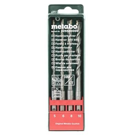 Metabo 625580000 4 Piece Drill SDS-Plus Drill Bit Set