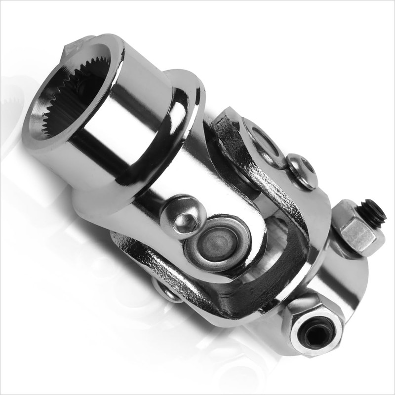 Universal Stainless Steel Steering Shaft Single U Joint | 13/16"