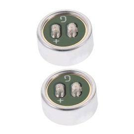Totority 2pcs Condenser Microphone Core Omnidirectional Recording Mic Accessory Noise Reduction Tech