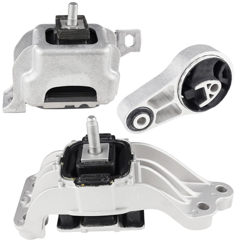 3PCS Engine Motor and Transmission Mount Kit Compatible with Mini