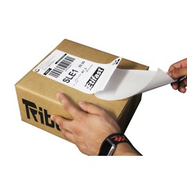 Etiqueta termica de 4x8 (102x203mm) Rollo Generico Economico con 200 etiquetas, Ideal para mercado envios, envió directo, Guias de paqueteria, Marketplaces, Para impresoras de escritorio de etiquetas