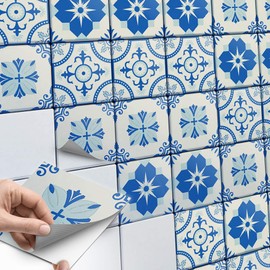 creatisto Mosaic Tiles, Tile Film, Sticker Film for Tiles, Sticker Tiles, Mosaic Tiles for Kitchen, Bathroom, Toilet Border (15 x 15 cm, 27 Pieces)