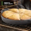 Modern Innovations Classic Cast Iron Wedge Pan, Non-Stick Cornbread Skillet