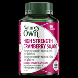 Nature's Own Buy Nature's Own High Strength Cranberry 50000 90 Capsules Online