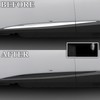 BOGAR TECH DESIGNS Lower Side Chrome Delete Overlay Compatible with