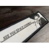 Cowboy Bebop Anime Woven Keychain Jet Tag See You Space