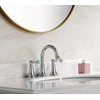 TimeArrow Chrome Two Handle 8 inch Widespread Bathroom Sink Faucet
