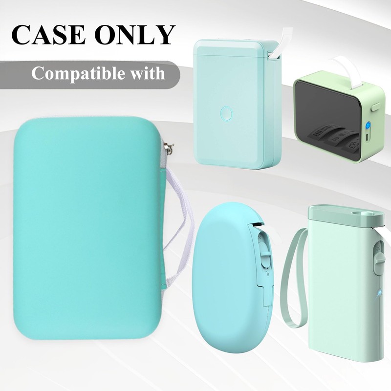 ROEOWENE Bag for SUPVAN E10 Label Printer, Labelling Device, Mini