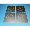 Unbranded Laser Engraved Slate Coasters - Pool Balls