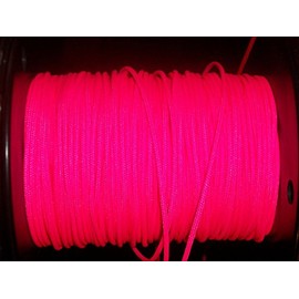 Flo Pink BCY #24 D Loop Rope Release Material 3'
