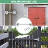 M METERXITY 2-Pack Hook and Eye Latch for Door 6