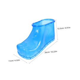 Gogogmee 1 Pair Foot Soaking Boots for Durable Foot Bath Shoes for Relaxation Alleviating Fatigue for Family Use Easy to Clean Operate Experience