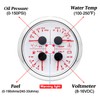 ARTILAURA GPS Speedometer Gauge Set - 2 in 1 GPS