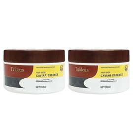 Tgideas Collagen Hair  Mask Treatment Deep Repair Conditioning Argan Oil Essence for Dry Damaged Hair All Hair Types 8.9oz 250ml - Specification: Two cans