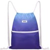 WANDF Drawstring Backpack String Bag Sackpack Cinch Water Resistant Nylon
