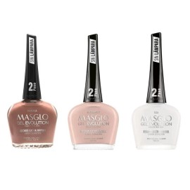 Masglo Professional  Gel Evolution No UV/LED 0.5 fl oz 3pk