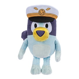 Bluey Captain Bluey Plush Toy - Soft Bluey Friends Stuffed Animal for Kids