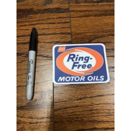 I Luv My State Ring Free Motor Oil Gasoline Auto Racing Sticker Decal 4X3