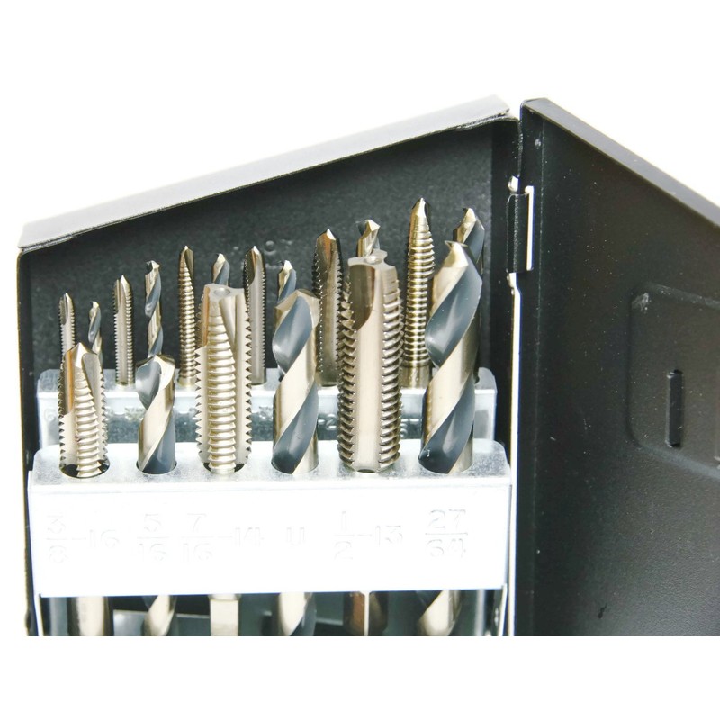 Norseman Super Premium Drill and Tap Set - 18 Piece