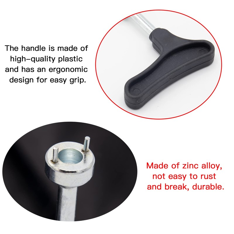 Cheerock Golf Shoe Spikes Wrench, 1pcs Golf Shoe Spike Removal