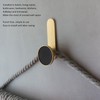 2Pcs Towel Hook Brass Clothes Coat Robe Hanger for Bathroom