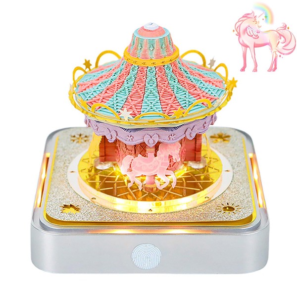 SIWEME Time Piece Calendar,3D Art Calendar Memo Pad 2025 Creative