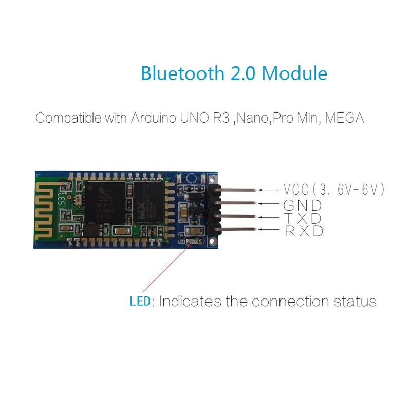 DSD TECH BT-06 Bluetooth 2.0 SPP Wireless 4 Pin Module