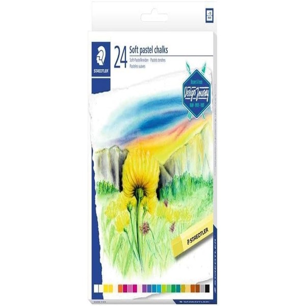 Staedtler Karat 2430 Soft Pastel Chalk Box - Assorted Colours