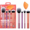 Real Techniques, Everyday Essentials, Set de Brochas de Maquillaje con