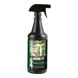 Microbe-Lift Soy-Based Birdbath & Statuary Cleaner – 32 Oz – Safe for Birds – Cleans Garden Statues, Stone, Brick & Sculptures – Natural, Non-Toxic Formula