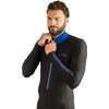 Cressi Skin Full Body Rash Guards, Black/Blue, XL
