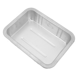 Automotive Oil Drain Tray, Rust Resistant, Easy to Clean, Solid Metal Construction, Universal Professional Oil Drain Tray for Motorcycle, Boat(#1)