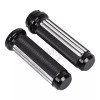 Unbranded 1'' Defiance Black Handlebar Hand Grips For Harley Electra