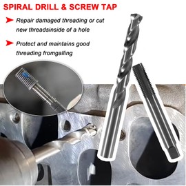 Head Thread Bolt Repair Tool Kit 1420 for Toyota 11.5mm x 1.5 Engine Cylinder Head Repair Kits for Honda B16 CR-V Accord Element RSX