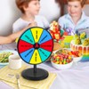 Pionites Prize Wheel 8 INCH Tabletop Roulette Wheel of Fortune