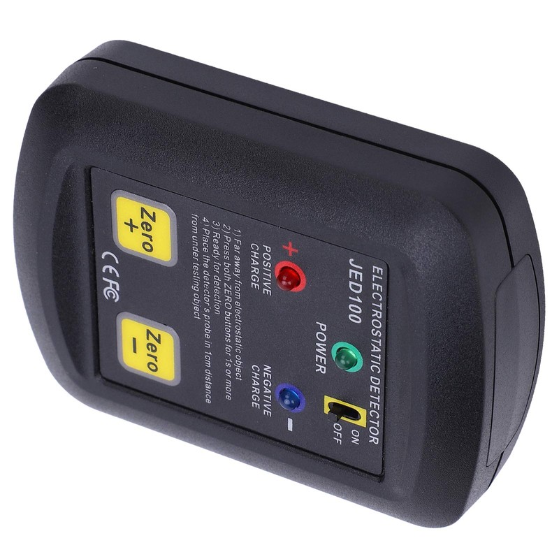 Electrostatic Field Detector, Surface Electric Test Static Electricity Field Meter,
