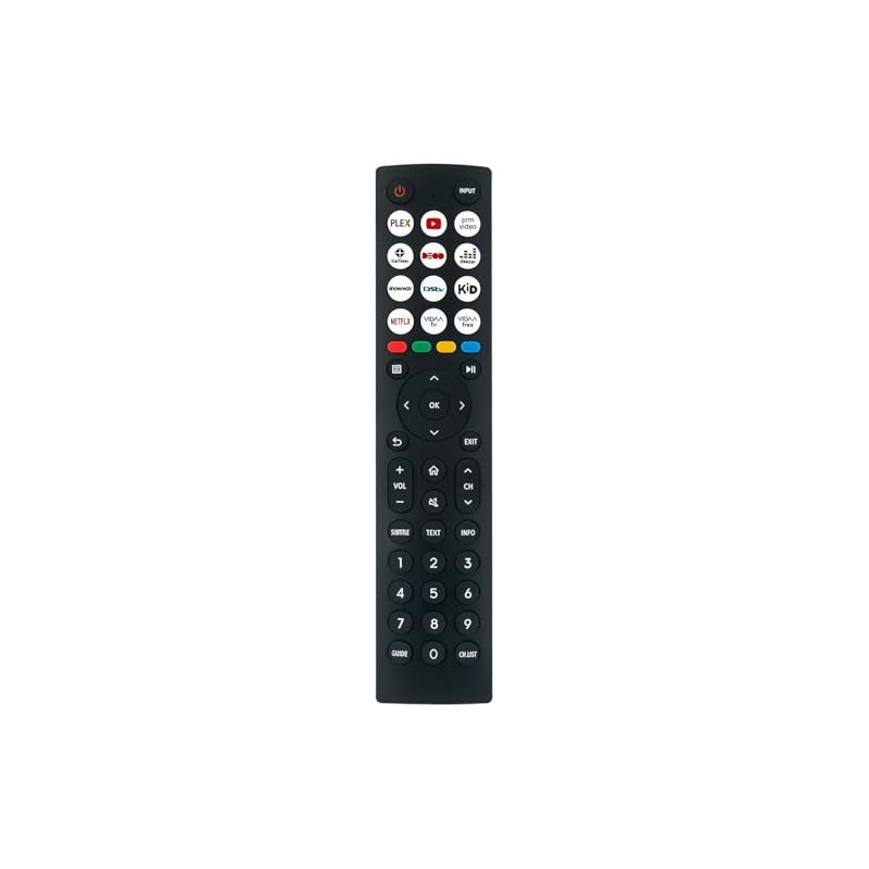 Hisense TV Remote Control Universal Replacement, VIDAA 4K UHD HDR