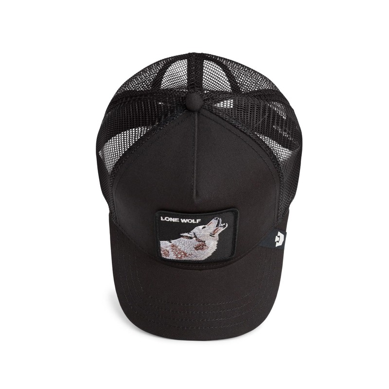 Goorin Bros. Trucker Cap Lone Wolf Void Black Size: One