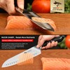 MAD SHARK 8 Inch Santoku Knife - Ultra Sharp Japanese