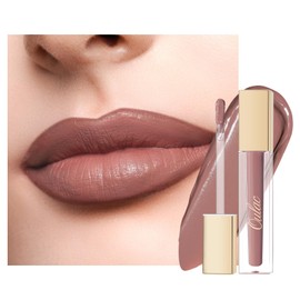 Oulac Matte Liquid Nude Lipstick for Women, Long Lasting Lipstick Waterproof Lip Stain, No Transfer, Creamy High Pigmented Formula with Rose Oil, Vegan & Cruelty-Free M28