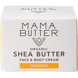 MAMA Butter Face & Body Cream, 0.9 oz (25 g), Orange