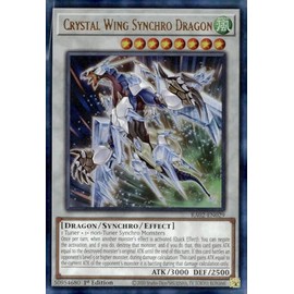 Crystal Wing Synchro Dragon (PUR) - RA02-EN029 - Prismatic Ultimate Rare - 1st Edition
