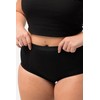Ulla Popken Women Bodyforming Waist Briefs Satin Trim Shapewear Bodice